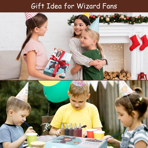 Magic Wizard Wand Making Kit DIY Craft Set for Kids Adult Make Your Own Wands Birthday Party Gift 45-Piece