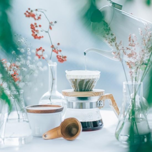 Cuillère à café Hario V60 en bois d'olive, 400 ml