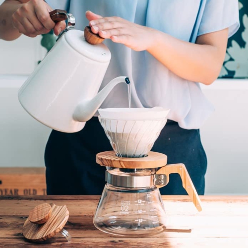 Cuillère à café Hario V60 en bois d'olive, 400 ml