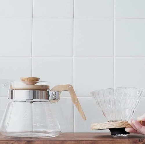 Cuillère à café Hario V60 en bois d'olive, 400 ml