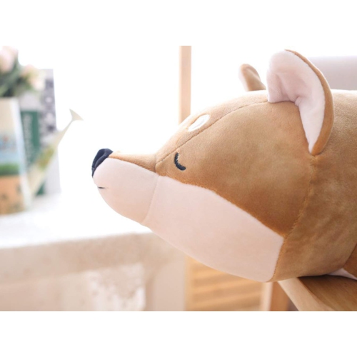 30'' Shiba Inu Plush Stuffed Animal Dog Plush Pillow Children Hugging Pillow Sleeping Comfort Cushion Soft Plush Toy