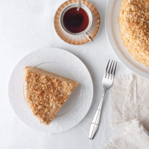 Ucake 40-Pieces Stainless Steel Flatware Set, Cutlery Set, Service for 8