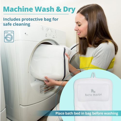 QuiltedAir BathBed - Luxury Bath Pillow and Spa Cushion for Full Body Comfort