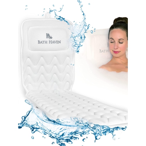 QuiltedAir BathBed - Luxury Bath Pillow and Spa Cushion for Full Body Comfort