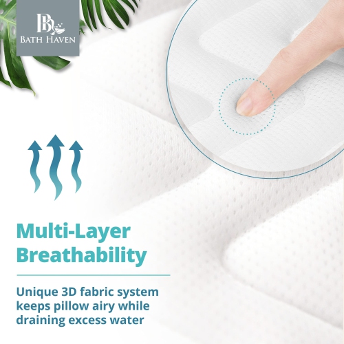 QuiltedAir BathBed - Luxury Bath Pillow and Spa Cushion for Full Body Comfort