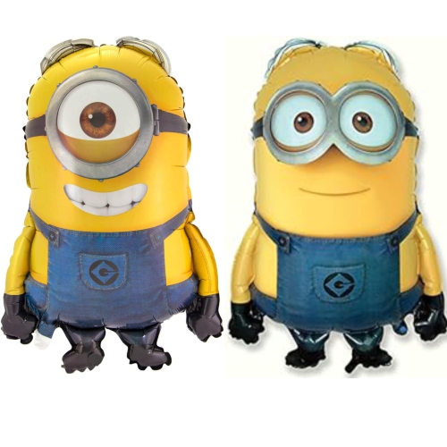 Set Of 2 - 30" Despicable Me Minion Foil Balloons Dave And Stuart