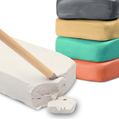 ReArt Stone – Argile à modeler séchée à l'air, 2,2 lb, idéale pour les débutants et les sculpteurs avancés, tout usage (5.