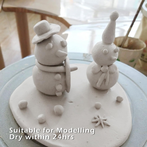 ReArt Stone – Argile à modeler séchée à l'air, 2,2 lb, idéale pour les débutants et les sculpteurs avancés, tout usage (5.