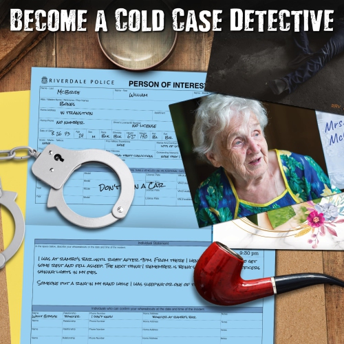 UNSOLVED CASE FILES: Cold Case Murder Mystery Game: Who Murdered Harmony Ashcroft? | Can You Solve The Crime?
