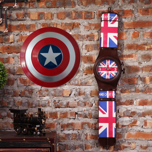 ZKTSRY Captain America Shield, 12 inch Children's Captain America Shield Cosplay Party Props for Kids Boy