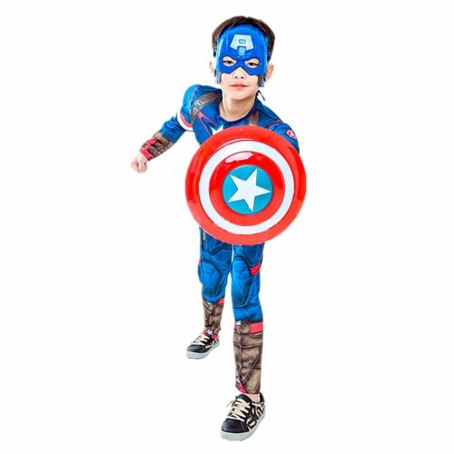 ZKTSRY Captain America Shield, 12 inch Children's Captain America Shield Cosplay Party Props for Kids Boy