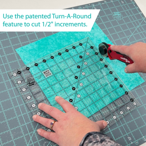 Creative Grids Quilting Ruler 12.5" Square