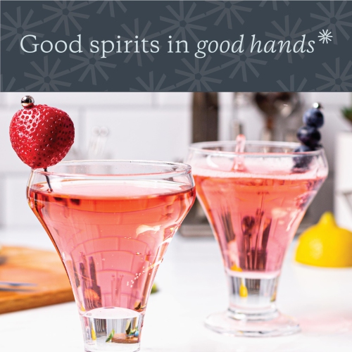 Vikko Cocktail Glasses Set of 12, Crystal Clear 6 Ounce Stemless Martini Glasses, Elegant Glasses for Martini, Vodka, ..