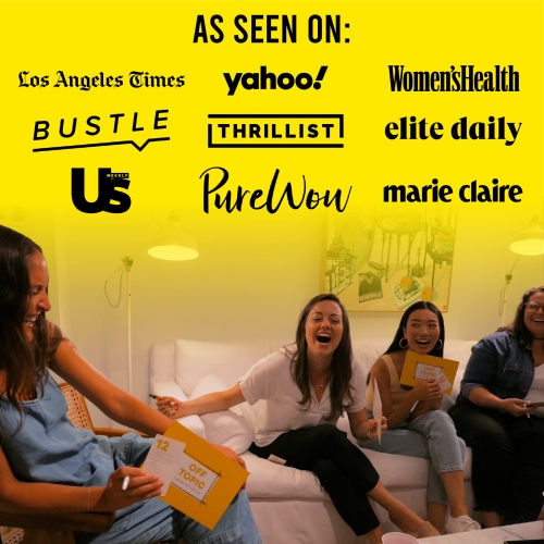 Off Topic Adult Party Game - Fun Board and Card Game for Group Game Night