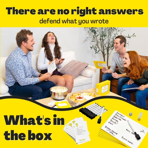 Off Topic Adult Party Game - Fun Board and Card Game for Group Game Night