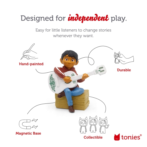 Tonies Miguel Audio Toy Figurine from Disney and Pixar's Coco