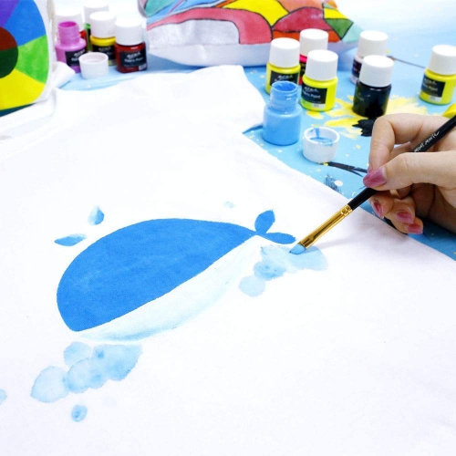 Peinture en tissu Mont Marte Signature, 36 pièces x 20 ml, convient aux bricoleurs et aux articles ménagers