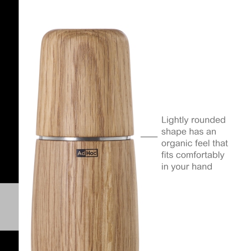 AdHoc YONO Light Pepper or Salt Mill