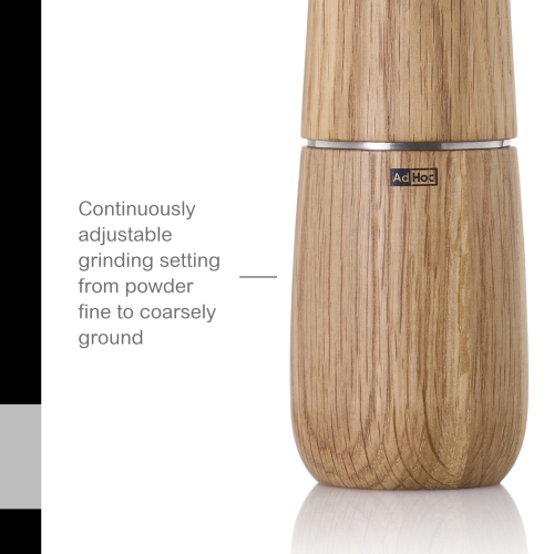 AdHoc YONO Light Pepper or Salt Mill