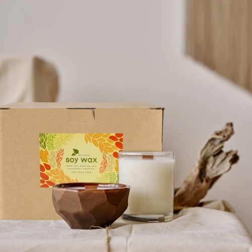 Natural Soy Wax for Candle Making 10 lb Bag,Soy Wax Flakes,DIY Candle