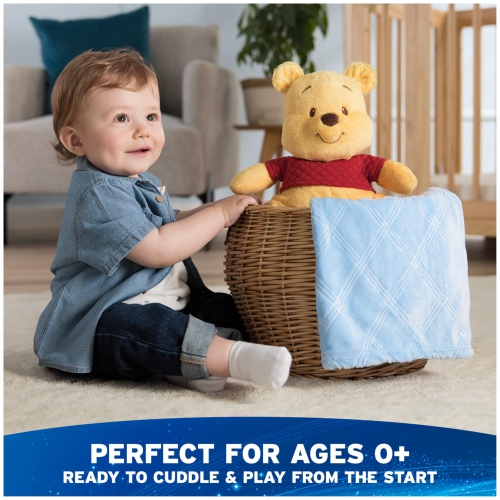 GUND Disney Official Winnie The Pooh Oh So Snuggly Plush, Teddy Bear Stuffed Animal for Babies and Infants, Yellow, 12..