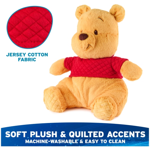 GUND Disney Official Winnie The Pooh Oh So Snuggly Plush, Teddy Bear Stuffed Animal for Babies and Infants, Yellow, 12..