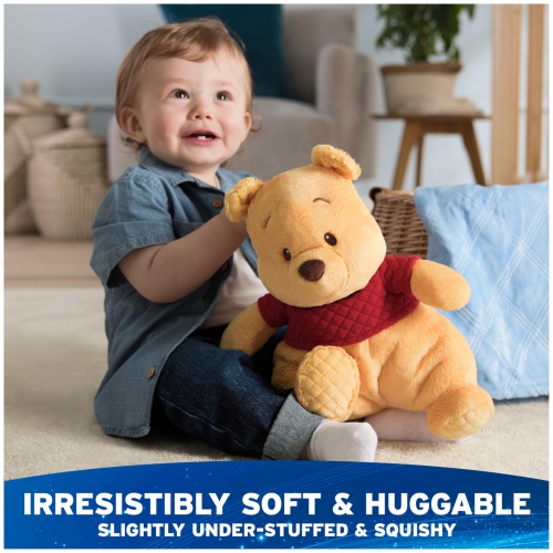 GUND Disney Official Winnie The Pooh Oh So Snuggly Plush, Teddy Bear Stuffed Animal for Babies and Infants, Yellow, 12..
