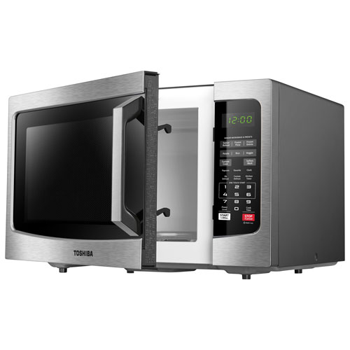 Four à micro-ondes de comptoir de 1,2 pi³ de Toshiba/CA) - Acier inoxydable