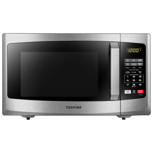 Toshiba 0.9 Cu. Ft. Counter Top Microwave/CA) - Stainless Steel