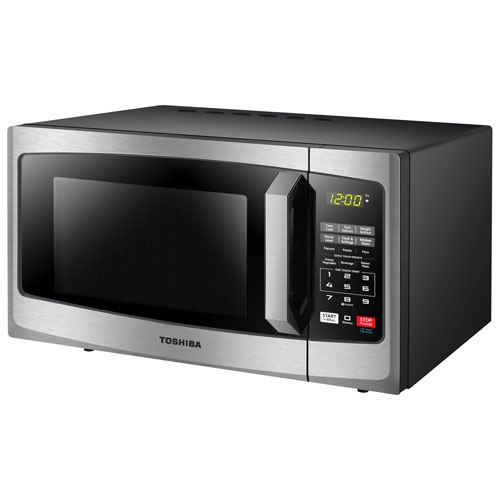 Toshiba 0.9 Cu. Ft. Counter Top Microwave/CA) - Stainless Steel
