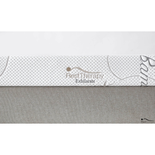 Rest Therapy 6 Inch Exhilarate Tri Fold Bamboo Cool Gel Memory Foam Mattress