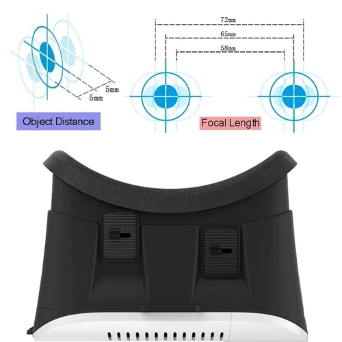 VR BOX Virtual Reality Glasses for Android and iOS Cell Phones 4.7" to 6.0"