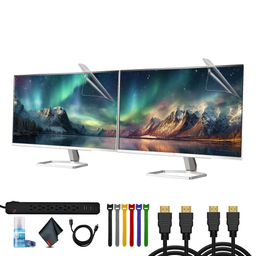 HP Series 5 27 inch FHD White Monitor - 527sw Bundle