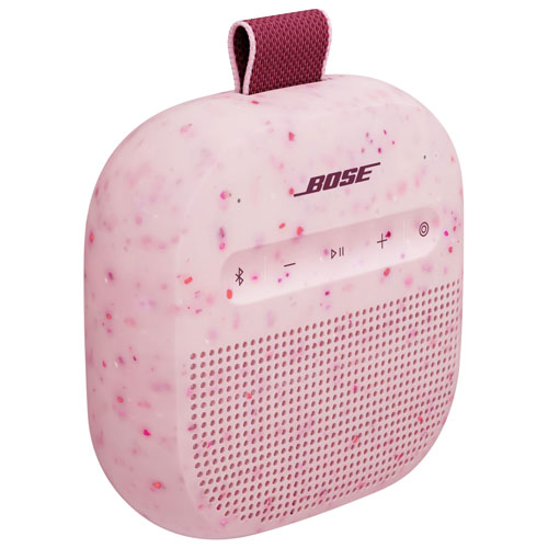 Haut-parleur sans fil Bluetooth SoundLink Micro de Bose - Rose pétale