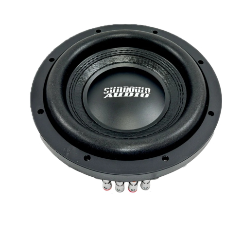 Sundown Audio SML-8 8” 300W RMS Shallow-Mount Subwoofer - Dual 2 Ohm
