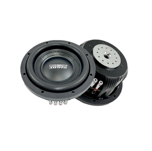 Sundown Audio SML-8 8” 300W RMS Shallow-Mount Subwoofer - Dual 2 Ohm