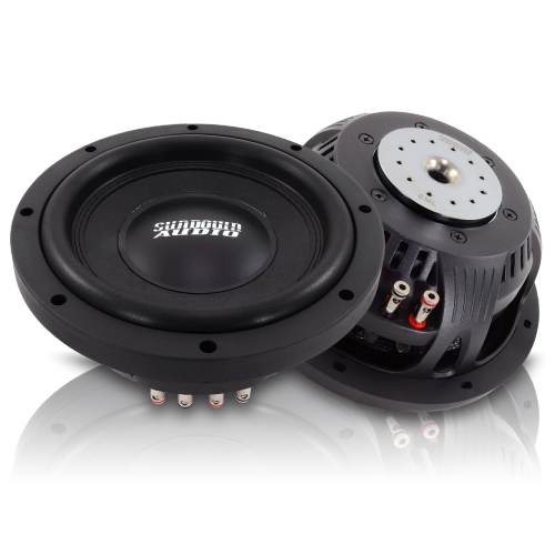 Haut-parleur d'extrêmes graves d'auto peu profond RMS 500 W 10 po SML-10 de Sundown Audio - 2 Ohm double