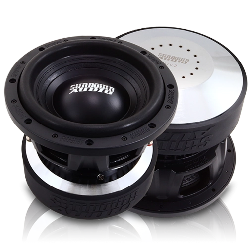 Haut-parleur d'extrêmes graves d'auto 1750&nbsp;W de 10&nbsp;po U-Series U-10 v.2 de Sundown Audio - 4&nbsp;Ohm double