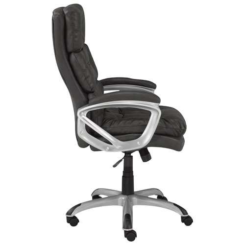 Brassex Calian Ergonomic High-Back Fabric Office Chair - Grey