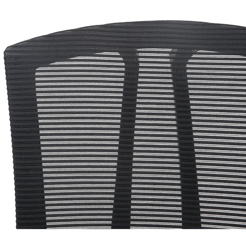 Fauteuil de bureau ergonomique à dossier haut en tissu Milo de Brassex - Gris