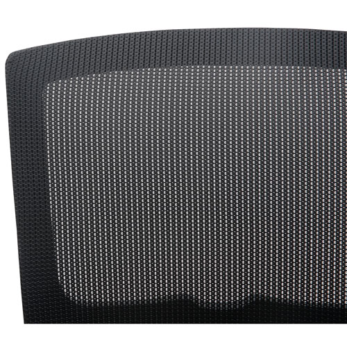 Brassex Hudson High-Back Fabric Office Chair - Black