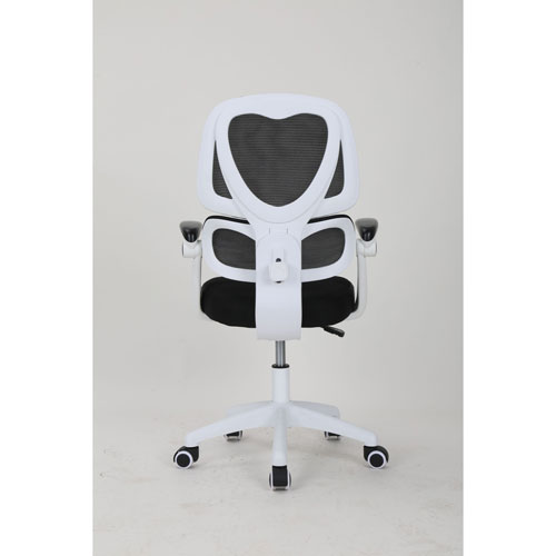 Brassex Ivy Ergonomic High-Back Fabric Office Chair - Black