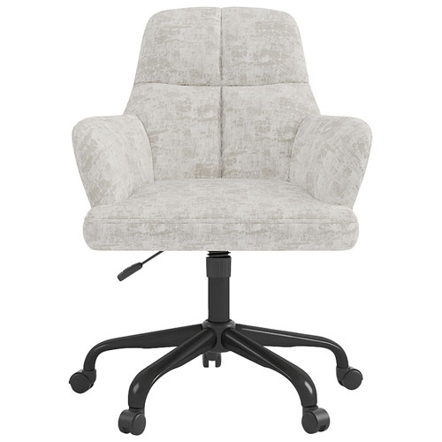 Fauteuil de bureau en polyester à dossier haut Lazare de Brassex - Gris