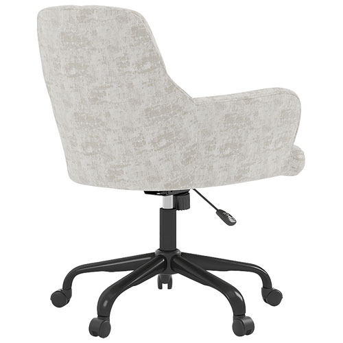 Fauteuil de bureau en polyester à dossier haut Lazare de Brassex - Gris