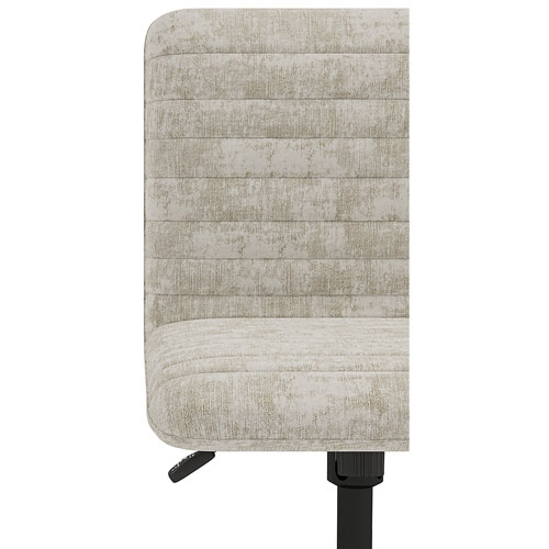 Brassex Otto Mid-Back Polyester Executive Chair - Beige