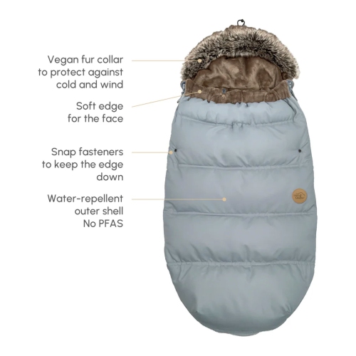 Petit Coulou Stroller Winter Footmuff - Galaxy