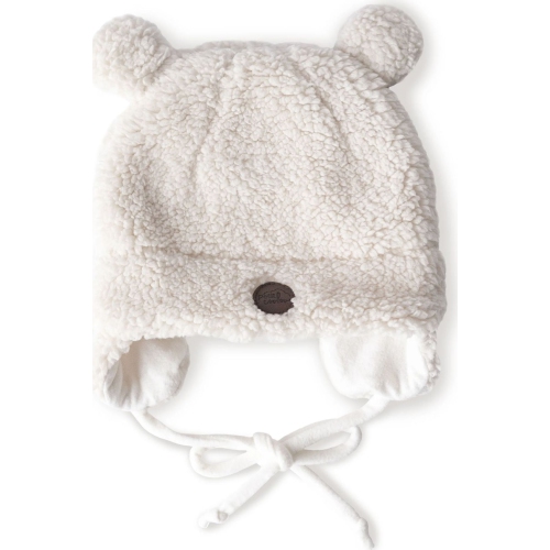Petit Coulou – Chapeau d'hiver Sherpa pour bébé ours en peluche