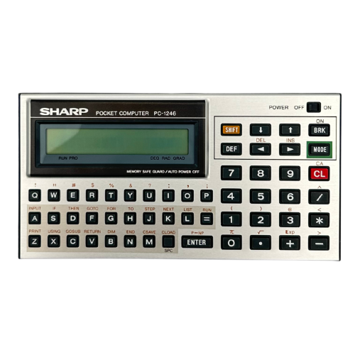 Sharp Pocket Computer Calculator PC-1246