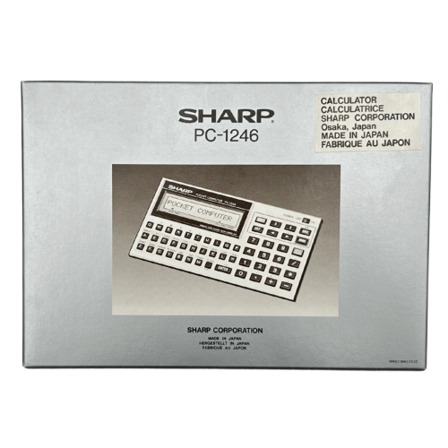 Sharp Pocket Computer Calculator PC-1246