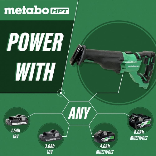 18V Brushless Reciprocating Saw | Metabo HPT